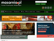 Tablet Screenshot of masarnia.pl