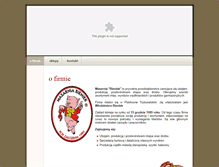 Tablet Screenshot of bieniek.masarnia.pl